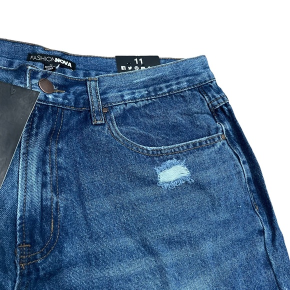 Fashion Nova Nicki Boyfriend Jeans New with Tags 🏷 - Picture 7 of 13